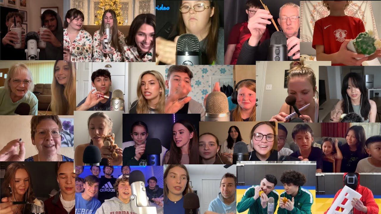 Friends and Family Try ASMR Compilation💙
