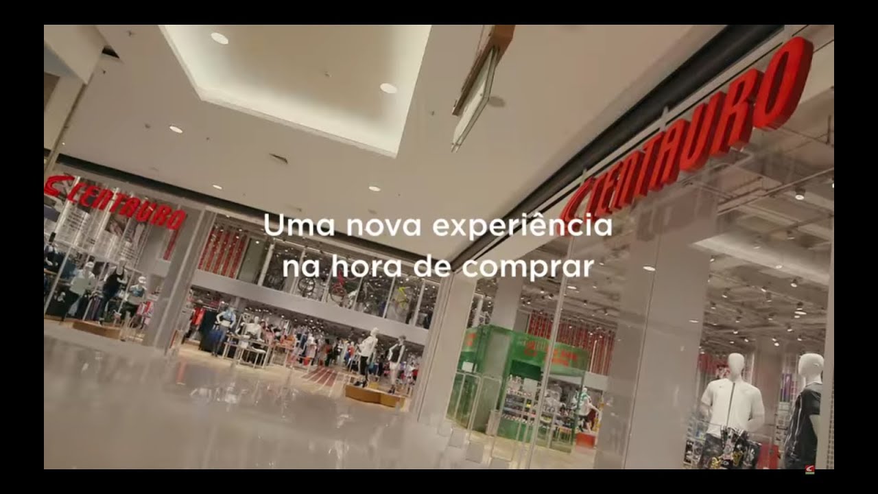 Nova Loja Centauro: Viva essa Experi&ecirc;ncia! Shopping An&aacute;lia Franco SP