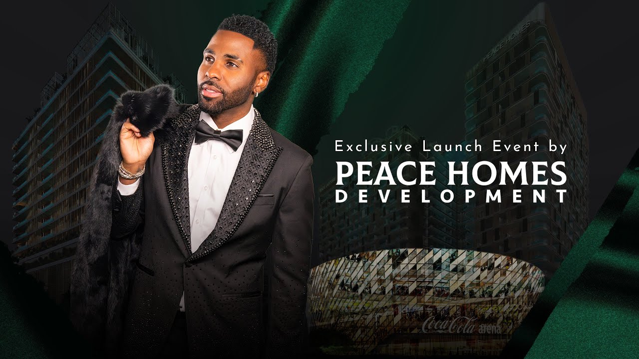 Peace Homes Launch Event | Coca Cola Arena | Peace Lagoons | Sky Vista ft @JasonDerulo