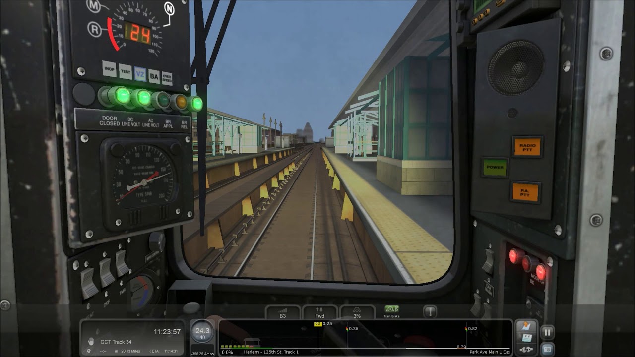 Train Simulator 2020 Metro-North M2/M4 Round Trip Hudson Line Cab Ride Time-lapse