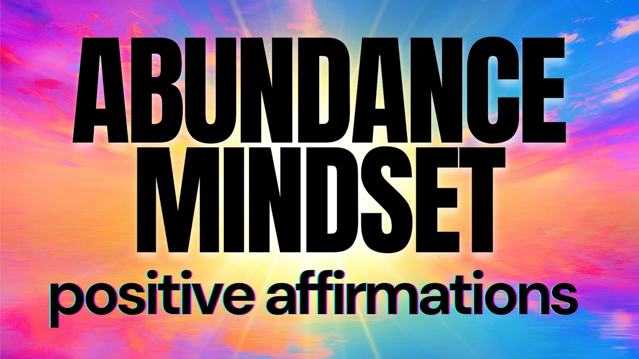 Powerful Abundance&nbsp;Mindset I AM Affirmations