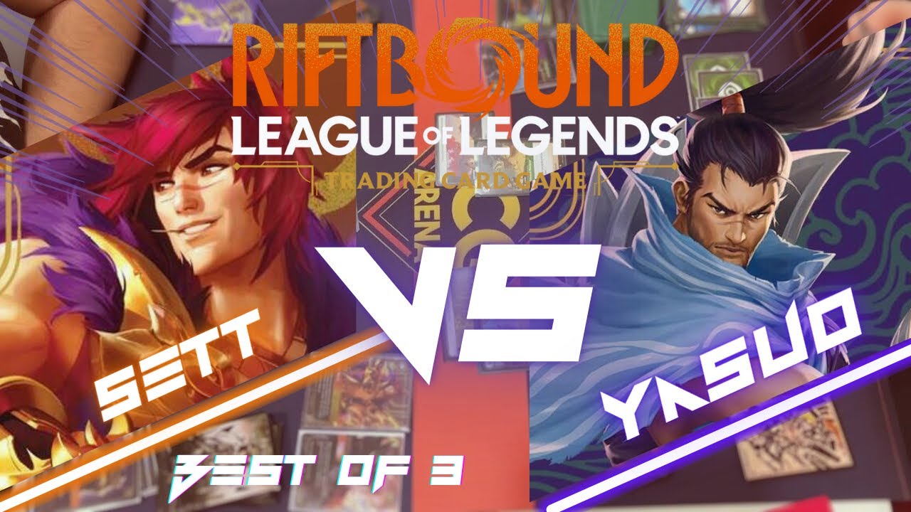 Sett VS Yasuo - Riftbound TCG - Nexus Night BO3