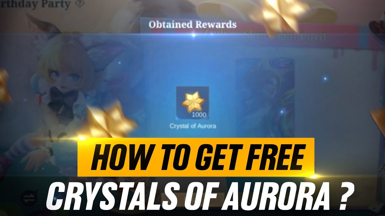 CLAIM YOUR FREE CRYSTALS OF AURORA BY DOING THIS EVENT ( WORKING 100% )