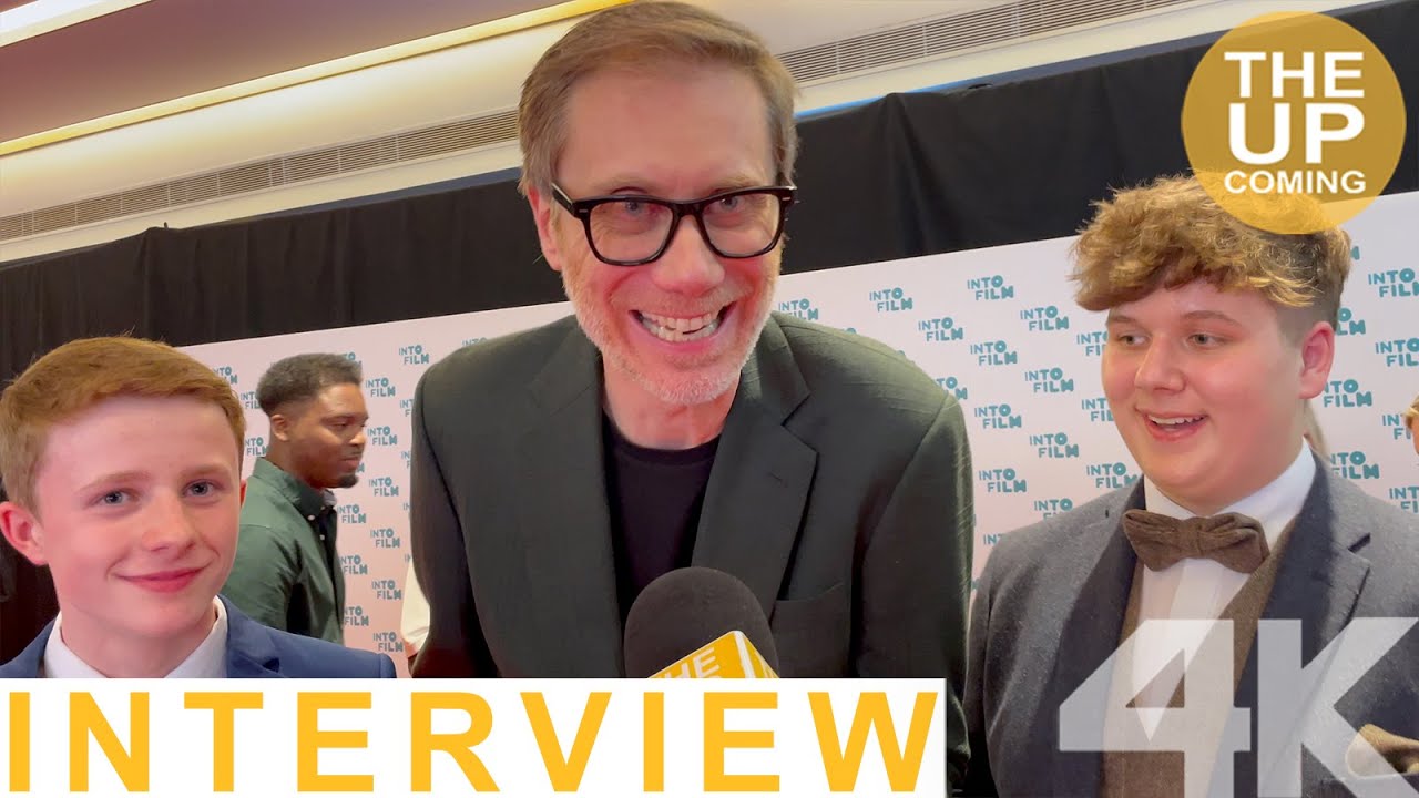 Stephen Merchant & Ysgol Bro Dinefwr pupils interview on Language of Cymreag, Into FilmAwards 2024