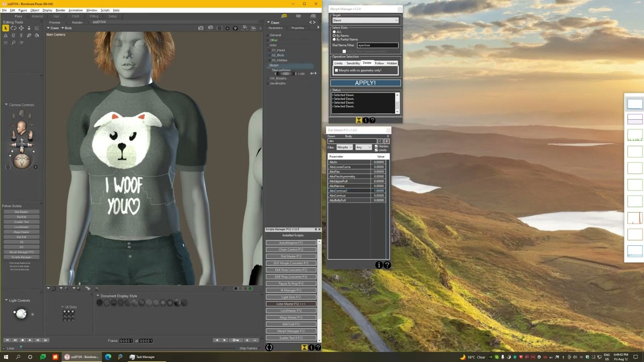 Morph Manager P12 Demonstration