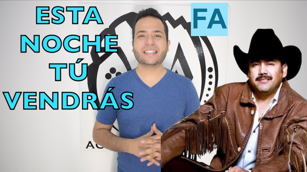 Esta Noche Tú Vendrás. Invasores de NL. Tutorial de Acordeón.