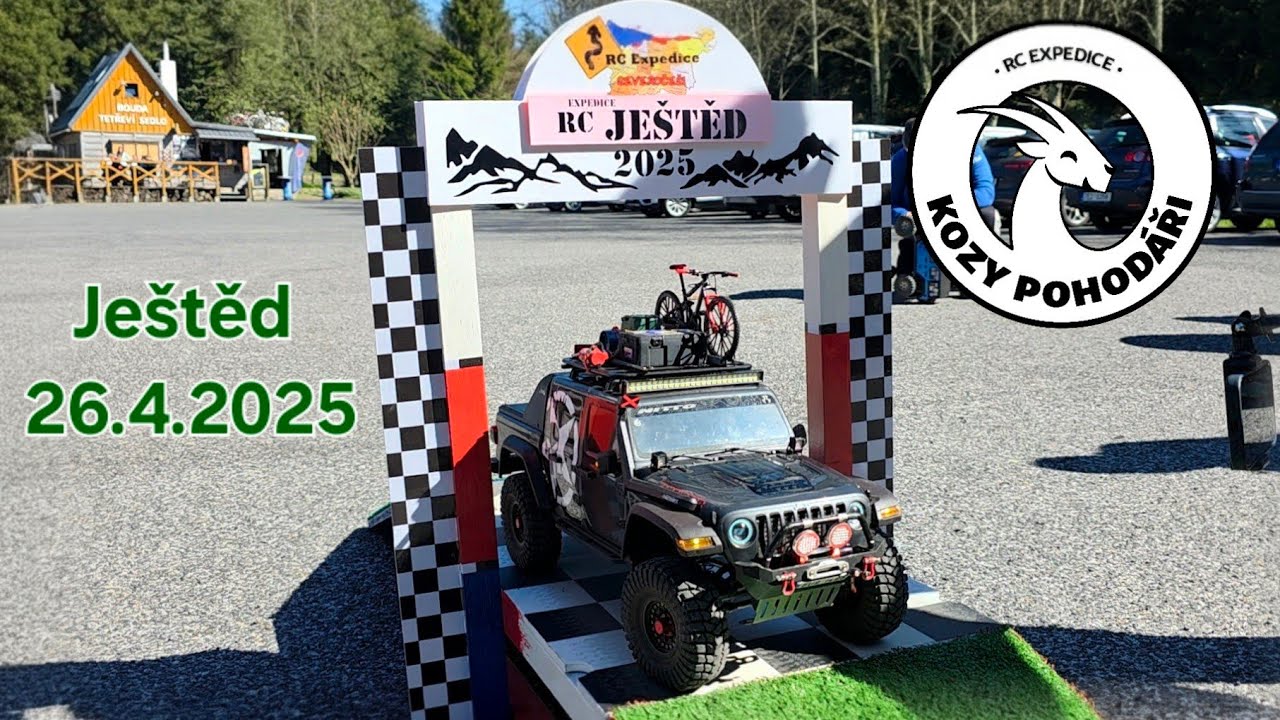 RC expedice kozy POHODÁŘI Ještěd 26.4.2025