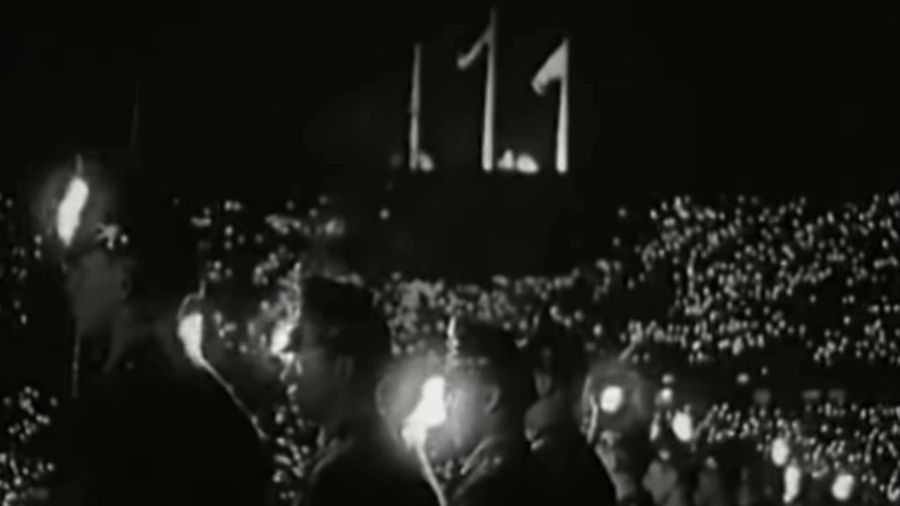 Deutschlandlied -  Zapfenstreich der Zehntausend im Olympiastadion 1963