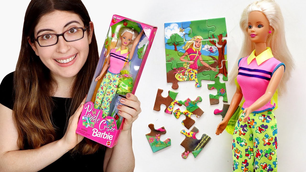 Unboxing Jigsaw Puzzle Barbie (Vintage & WEIRD)