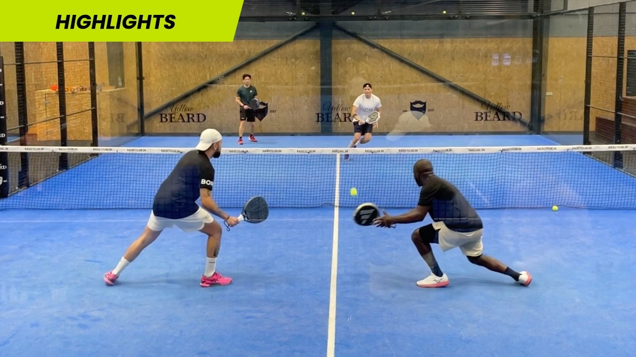 Level 3.5 - 4.0 Playtomic | Intermediate Padel Match Highlights | The Padel Guy