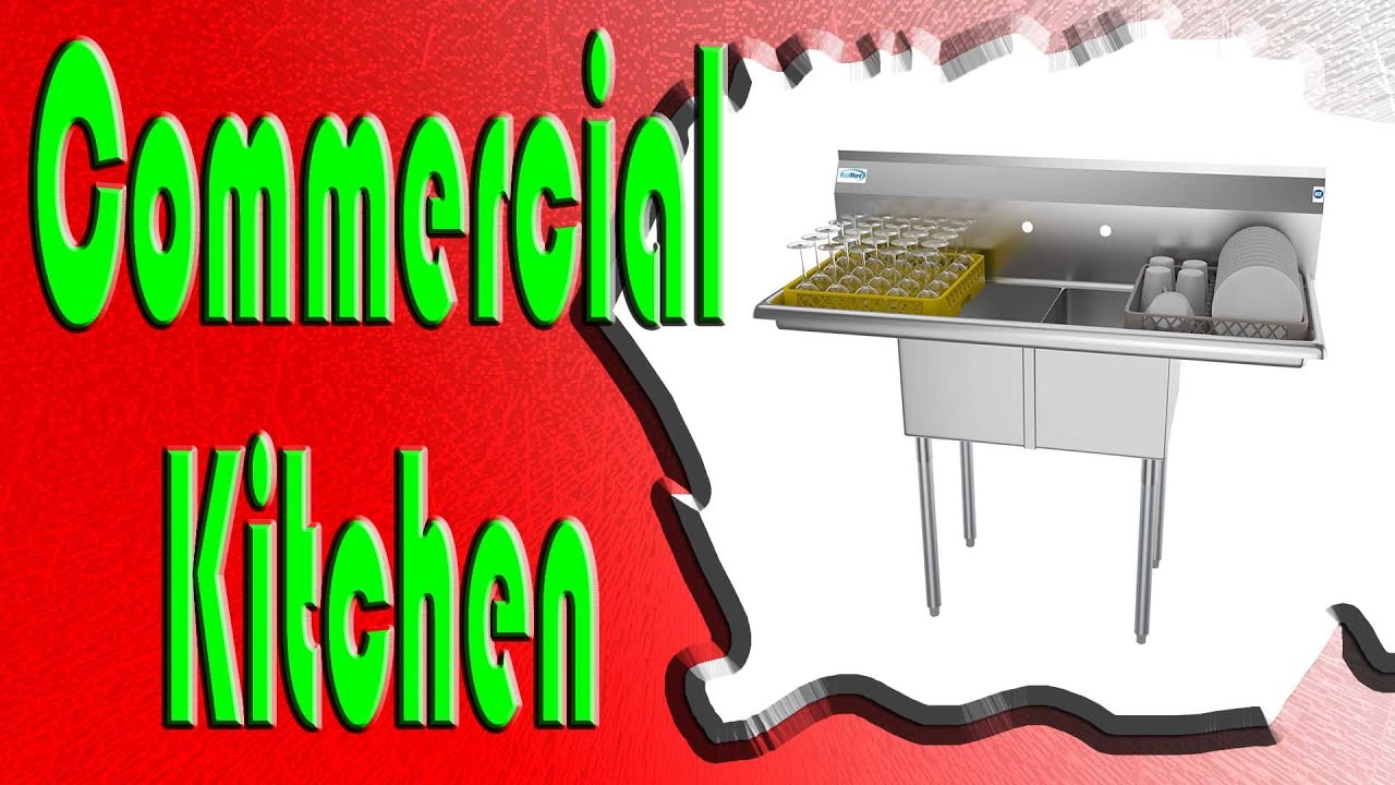 KoolMore Commercial Kitchen Prep & Utility Sink with 2 Drainboards