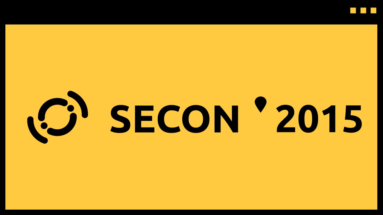 SECON'2015. 