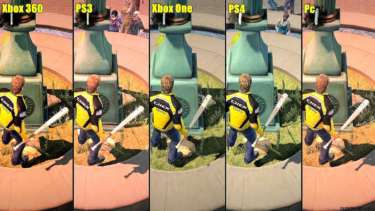 Dead Rising 2 Remaster Pc Vs PS4 Vs Xbox One Vs PS3 Vs Xbox 360 Graphics Comparison