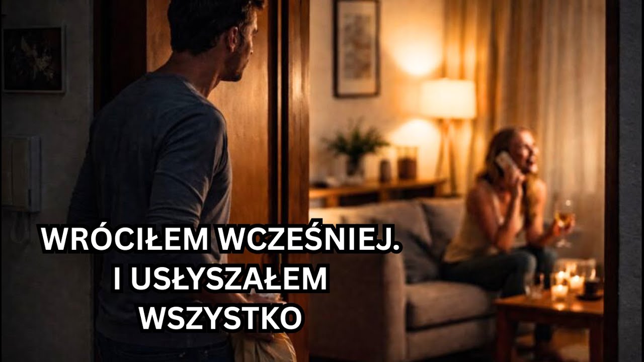 Wróciłem wcześniej do domu i usłyszałem, jak moja żona chwali się, że mnie zdradziła, więc...