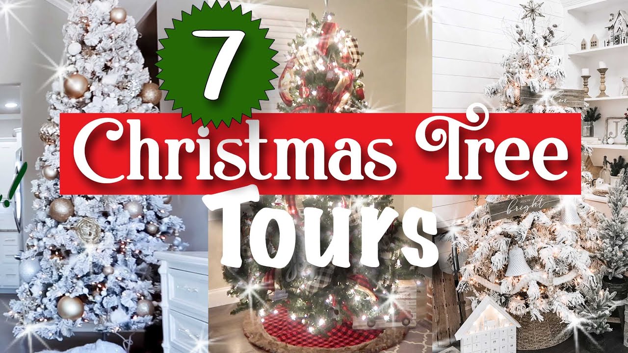 7 Christmas Tree Decorating Ideas! | CHRISTMAS HOME DECOR