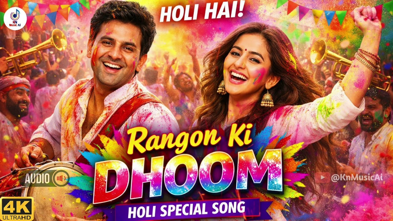 Rangon Ki Dhoom &ndash; Holi Special Song 2026 | Dhol Beats & Celebration Vibes 🎶