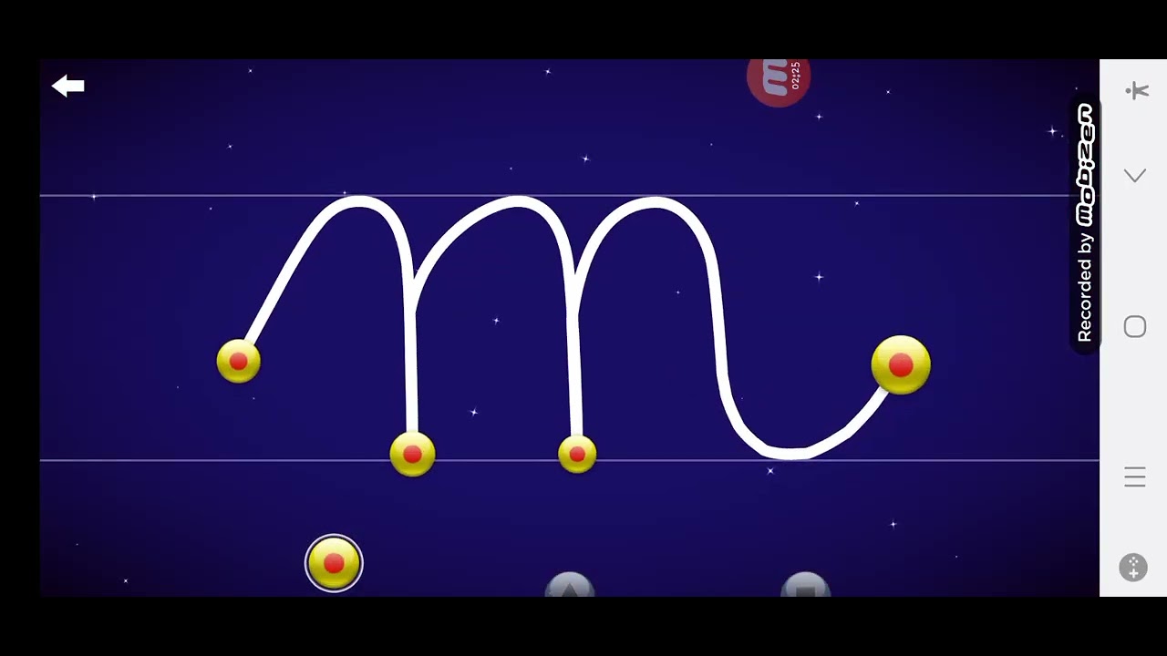 Letterschool cursiva francês minúsculo parte 8 (k-o estrela laranja)