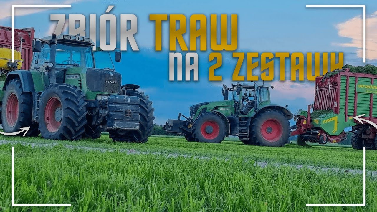 ✮2 FendtDziki w akcji✮ ||Misja 60ha|| ✓Zbiór Traw w GR.Kropiewnicki 2021✓