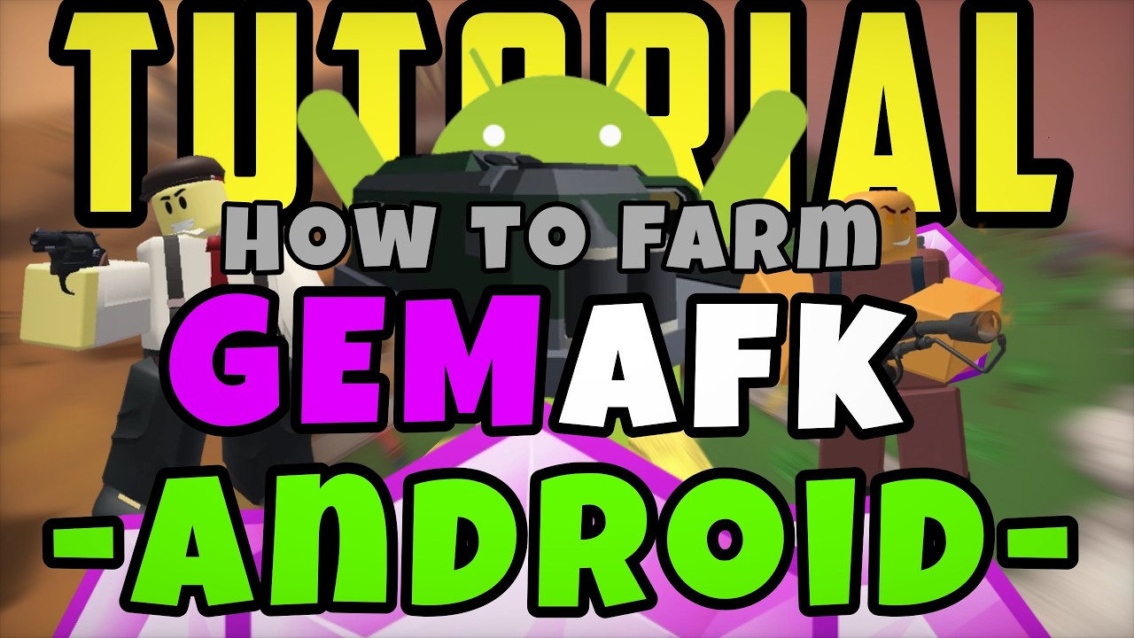 HOW TO FARM GEMS AFK IN TDS ON  ANDROID