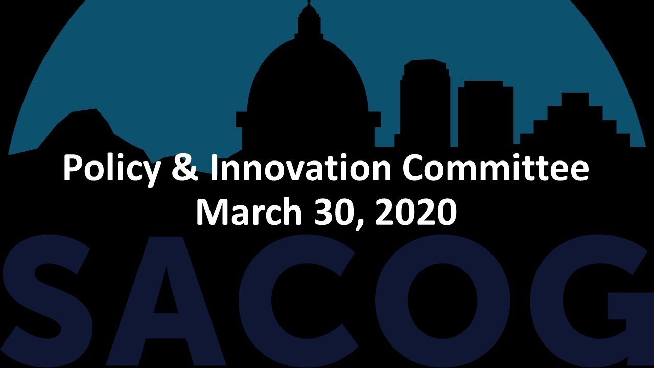 Policy & Innovation Committee Meeting - 3/30/20