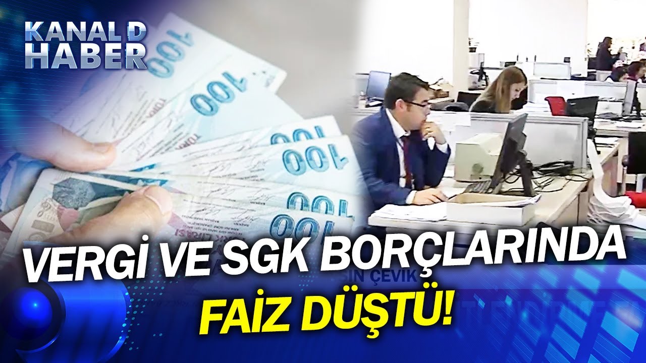 Vergi Ve SGK Bor&ccedil;larında Faiz D&uuml;şt&uuml;! Hem Gecikme Hem Taksitlendirme Faizi D&uuml;şt&uuml;