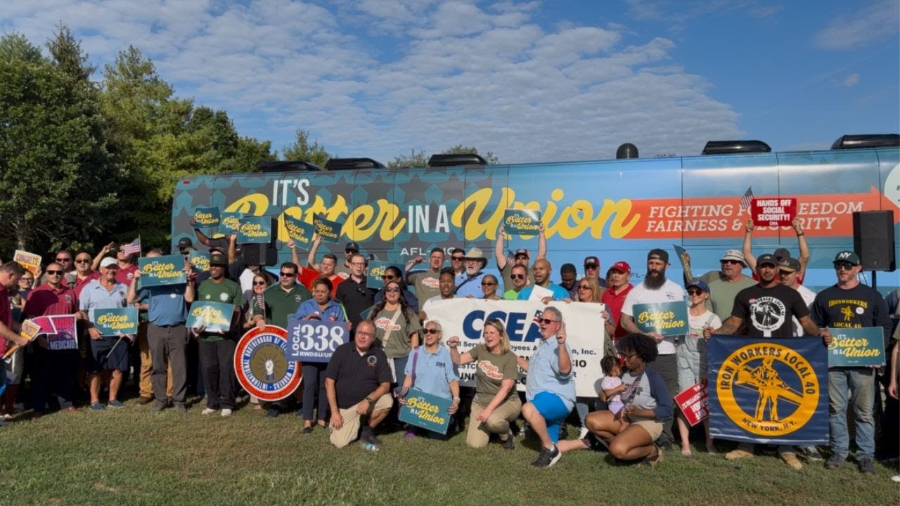 Union Strong Podcast: Union Bus Tour Stops In New York