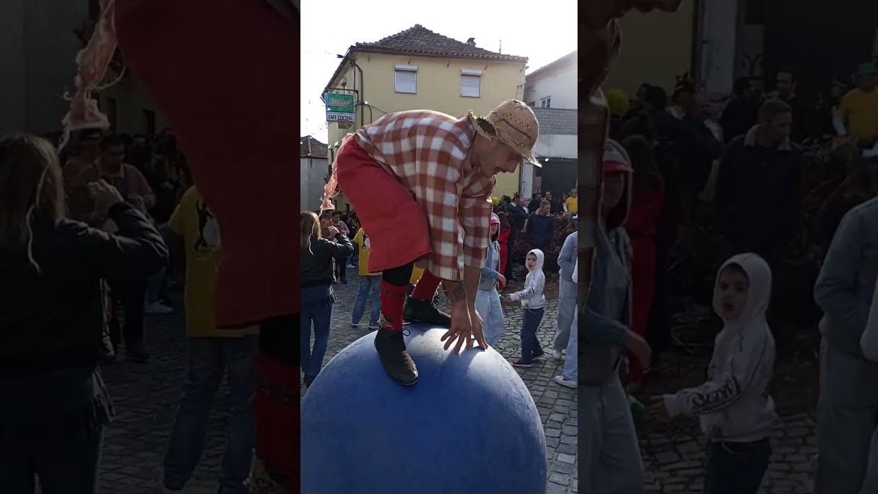 Entrudo na Quintela de Azurara em Mangualde👺👹 Grupo de Bombos Zés Pereiras de São Martinho🥁💪🫶