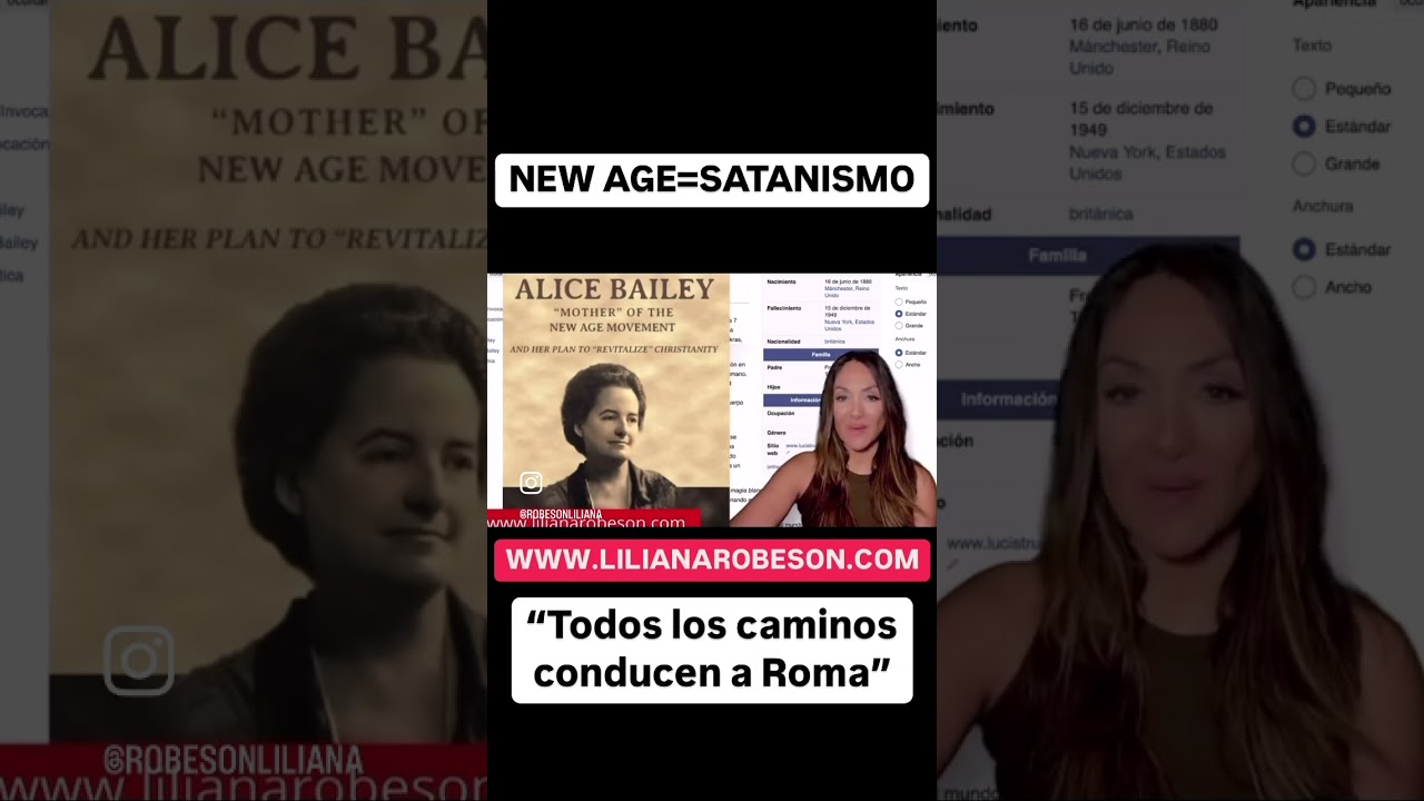 #newage #satanism #nuevaera  #lilianarobeson