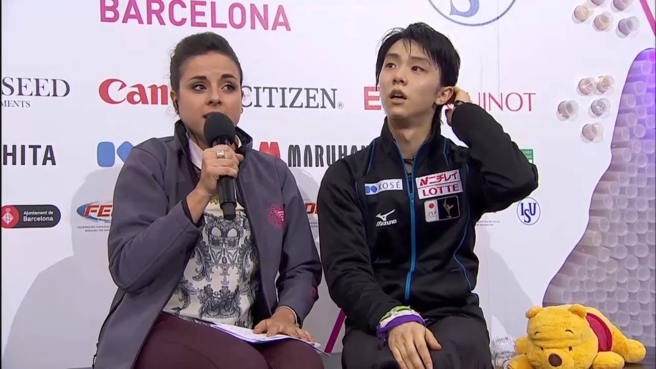 2015 GPF Men FS - interview with Yuzuru HANYU