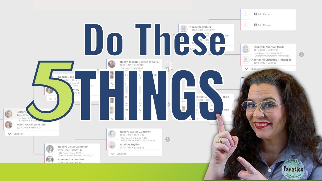 5 Things EVERY Genealogist Should Be Doing, But Aren't