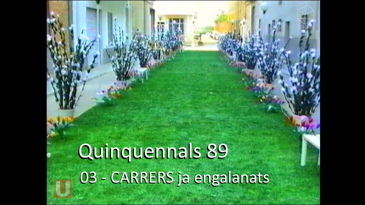 03 - CARRERS,  carrers ja engalanats per VFFerré - Quinquennals 89 - Arxiu TVU