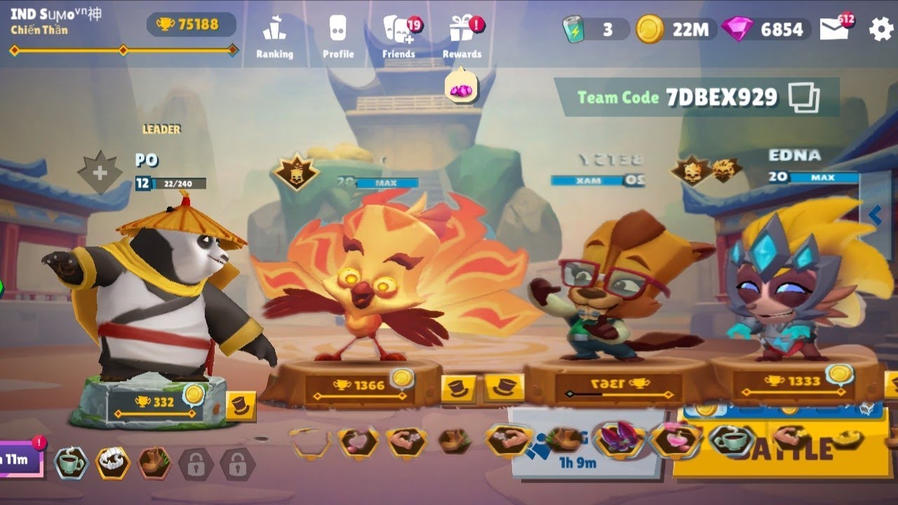 PO , EDNA ,RAVI ,BETSY LVL20 GAMEPLAY