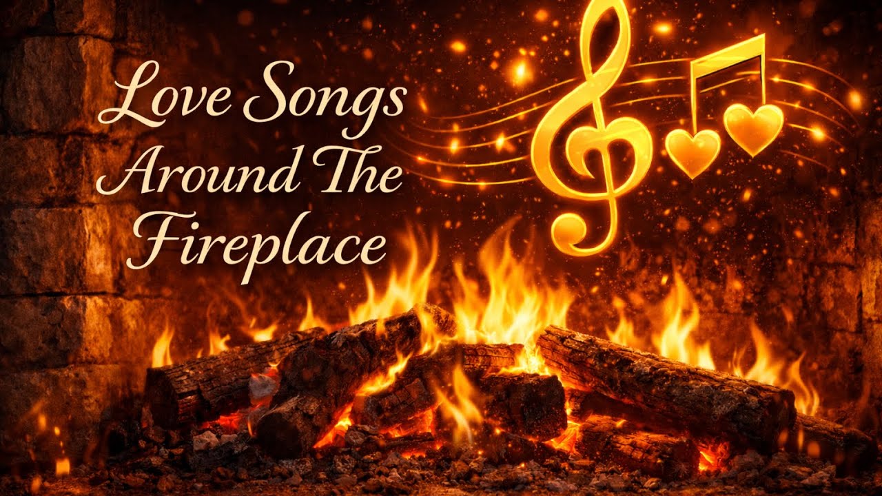 Fireplace Chilled Love Songs 