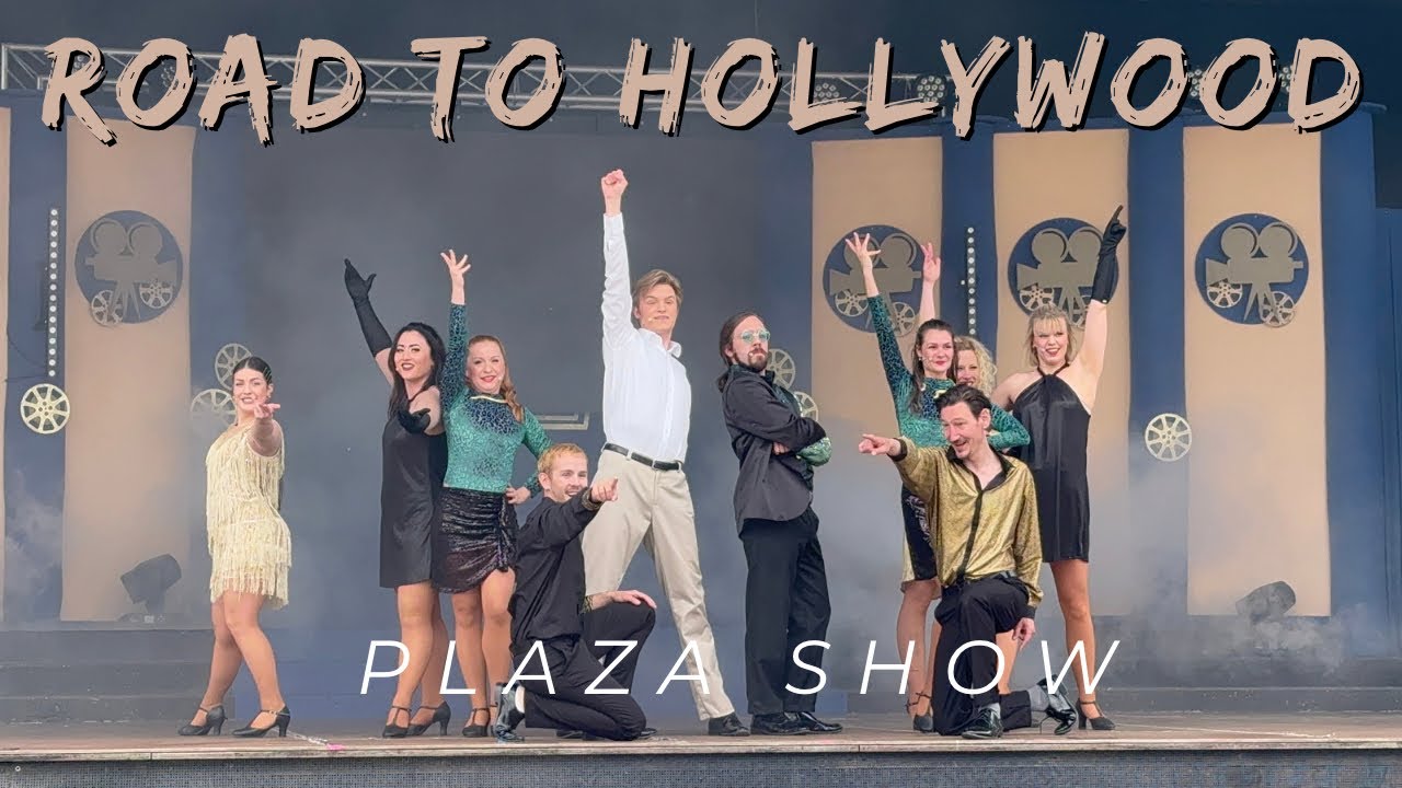 Road to Hollywood Plaza Show im Movie Park Germany am 27.4.2024 4K