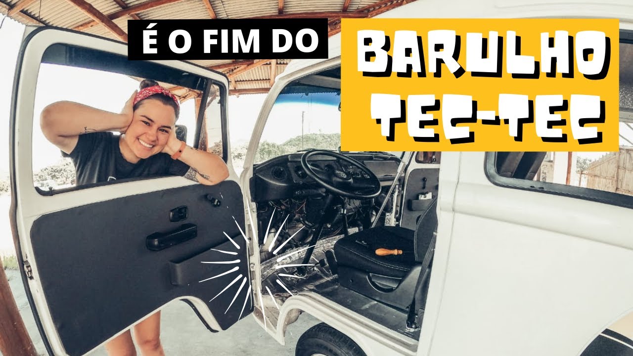 COMO RESOLVER o BARULHO da PORTA da KOMBI MOTORHOME | Kombichileira #ep28