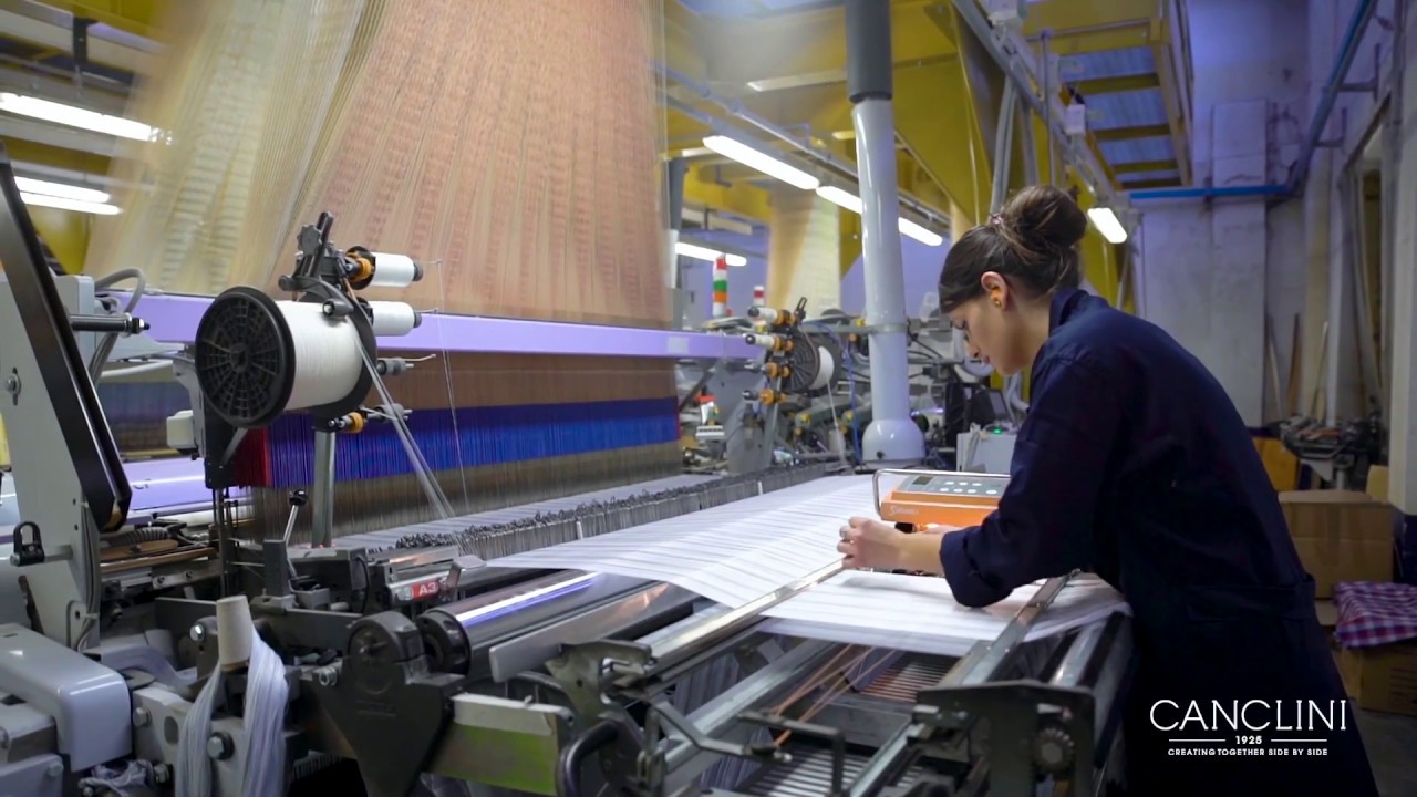 Canclini1925 | Weaving (How fabric is made - from harvest to delivery)