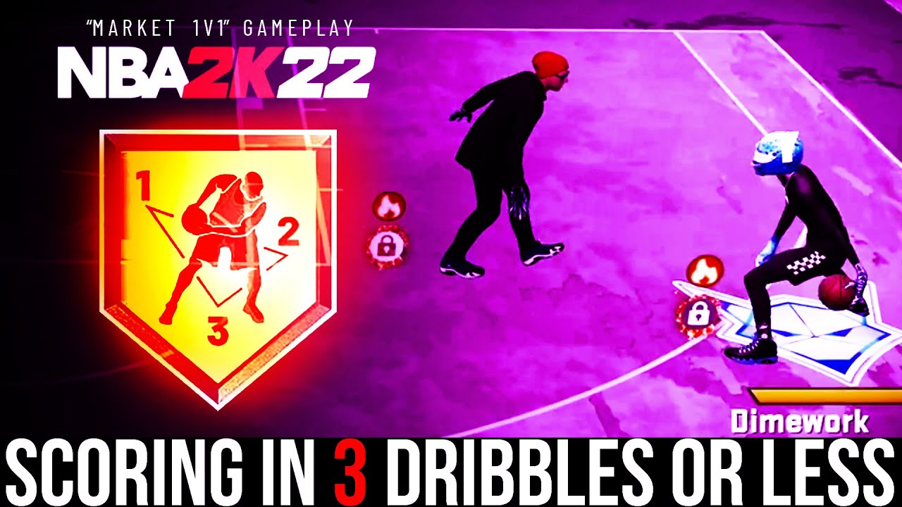 HOW TO SCORE IN 3 DRIBBLES OR LESS! NBA 2K22 