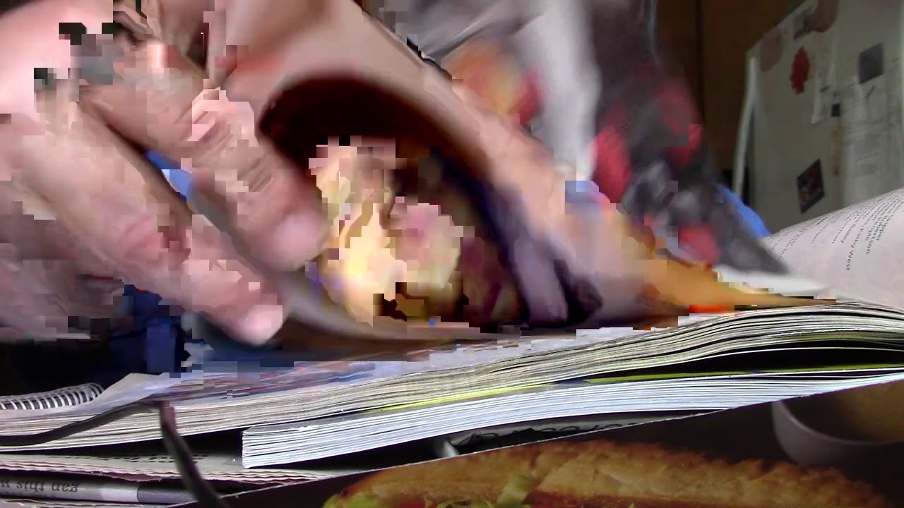 ASMR Page Turning/w Coffee