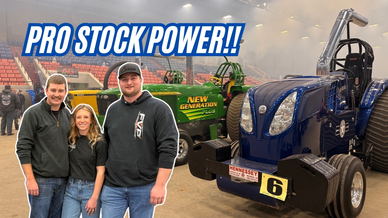 FINALS at the CHAMPIONSHIP Tractor Pull with our PRO STOCK | National Farm Machinery Show