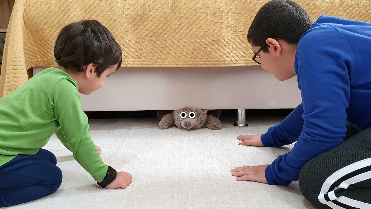 Buğranın Yatağının Altında Ayı Var. Bear in The Room Fun Kids Video