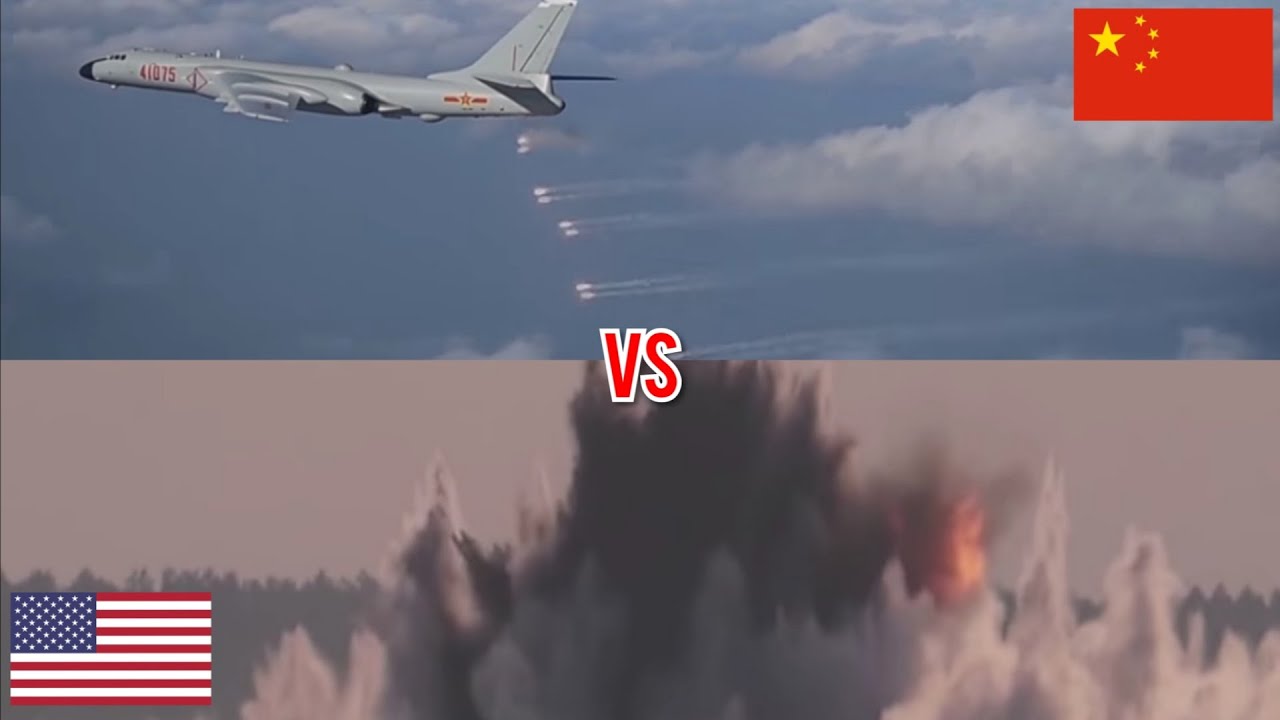 China's Air Force Releases Video attack U.S. base in guam