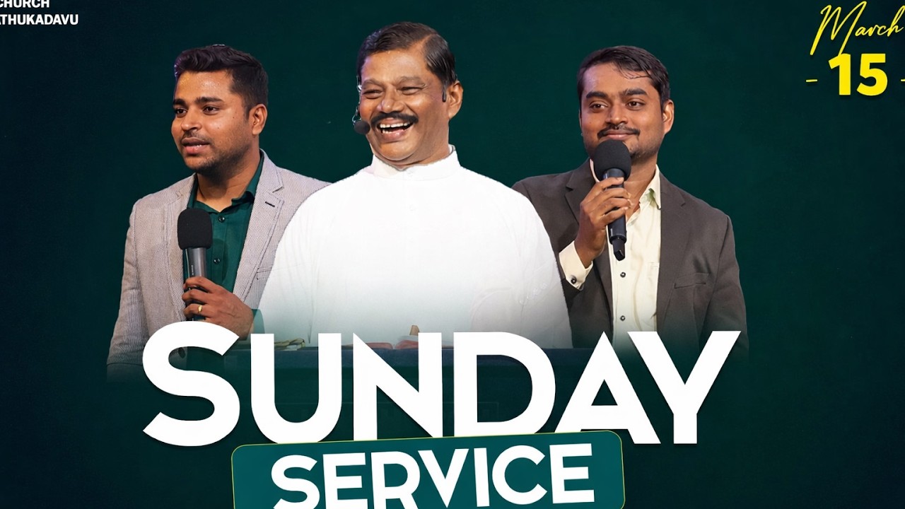 LIVE | Sunday Service | 15 MAR 26 | Ps. E. Jeyaraj | IPA Church Kinathukadavu