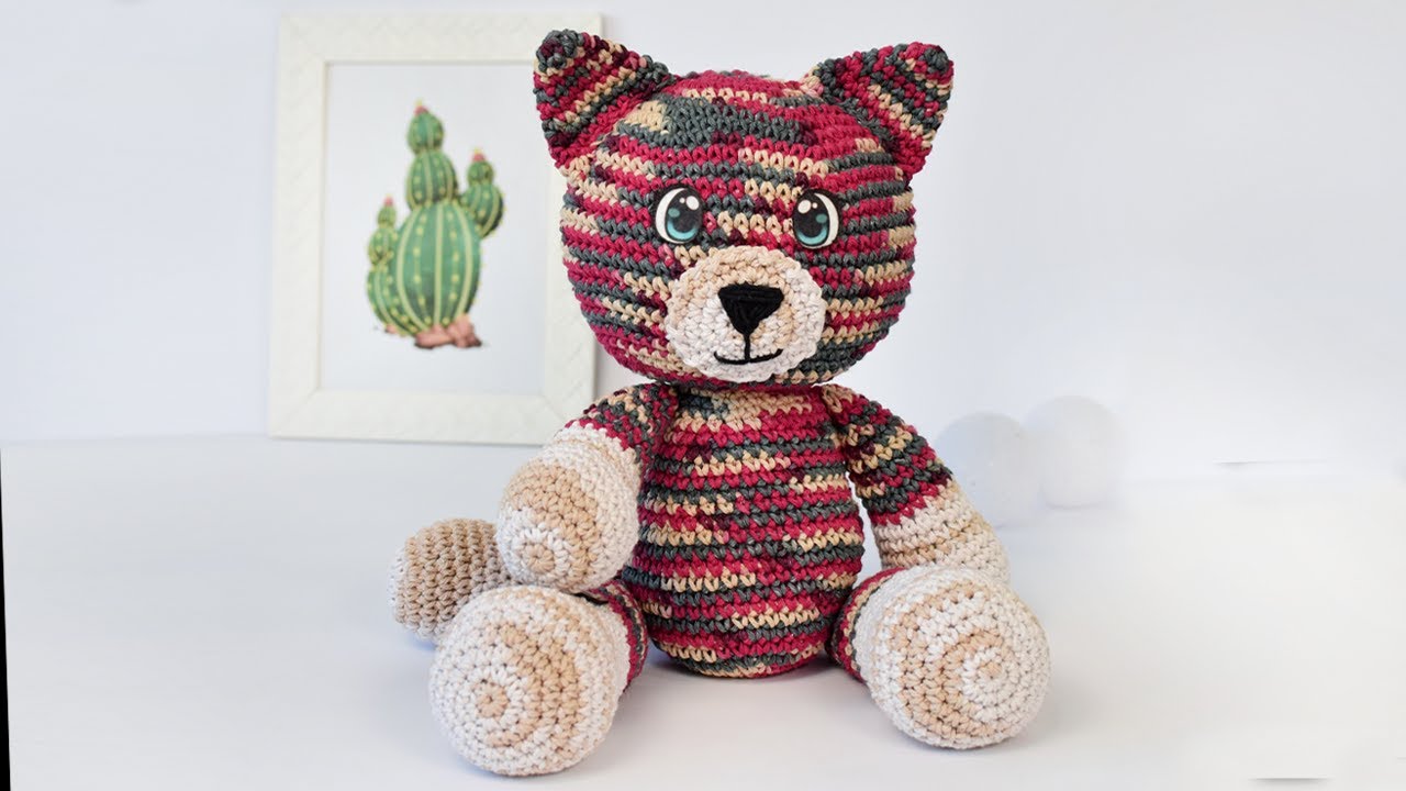 Amigurumi Gato Boris uma Fofura