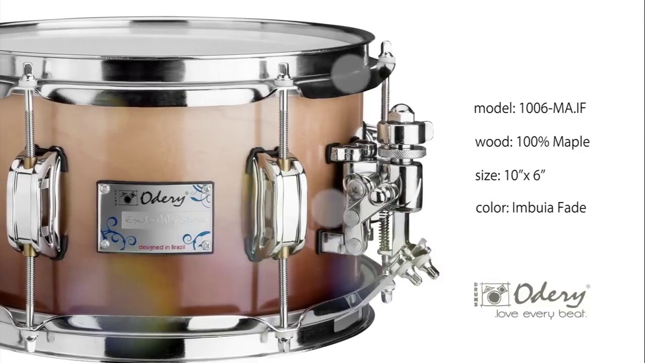 Odery Eyedentity Maple Snare Drum 10&rdquo;x6&rdquo; ( Sergey Dlikin )