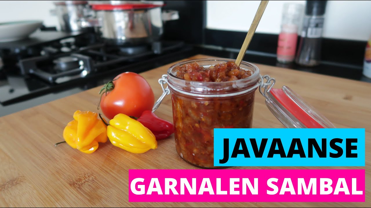 MIJN LEKKERSTE JAVAANSE GARNALEN SAMBAL | AIDASMORE