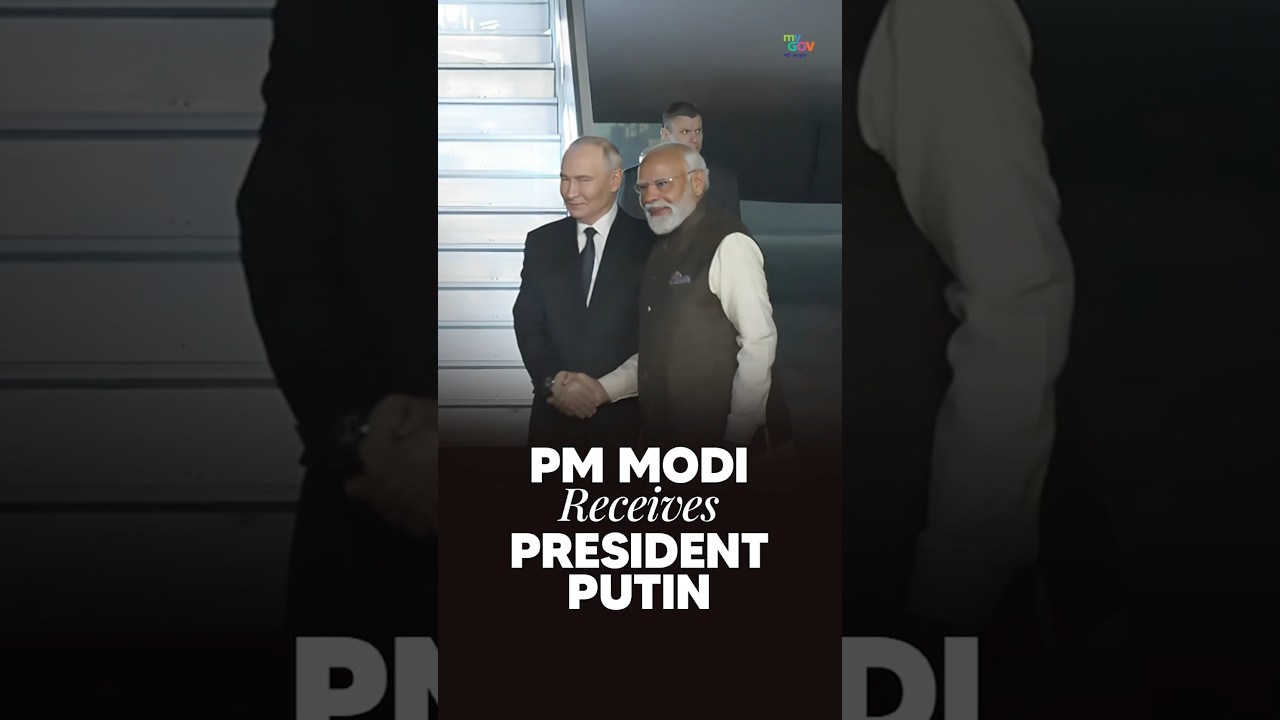 PM Modi Receives President Putin in New Delhi