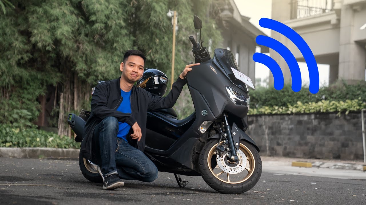 Dipinjemin motor yang BISA CONNECT KE HP dari Yamaha!