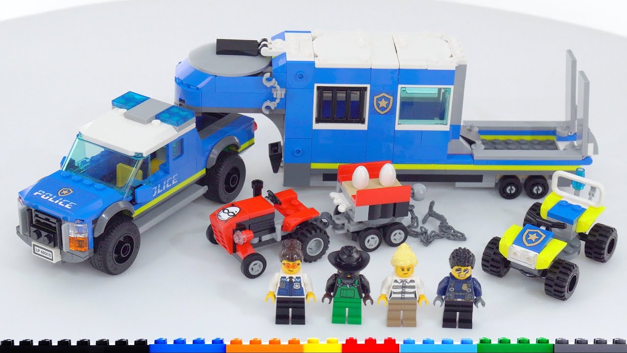 LEGO City Police Mobile Command Truck 60315 review! Not a bad truck, but needs more "command"