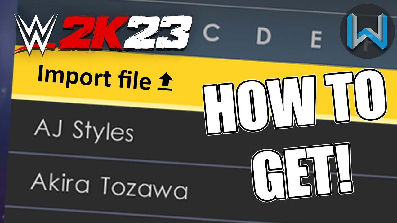 How to Import Custom Theme Songs WWE 2K23/2K22 (Step-By-Step) - WWE 2K23 Mods