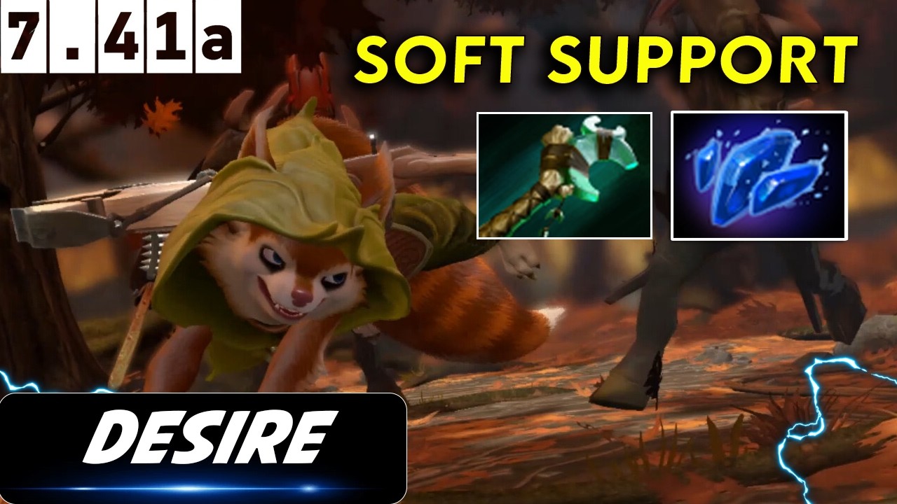 Desire Hoodwink Soft Support - Dota 2 Patch 7.41a Pro Pub Gameplay